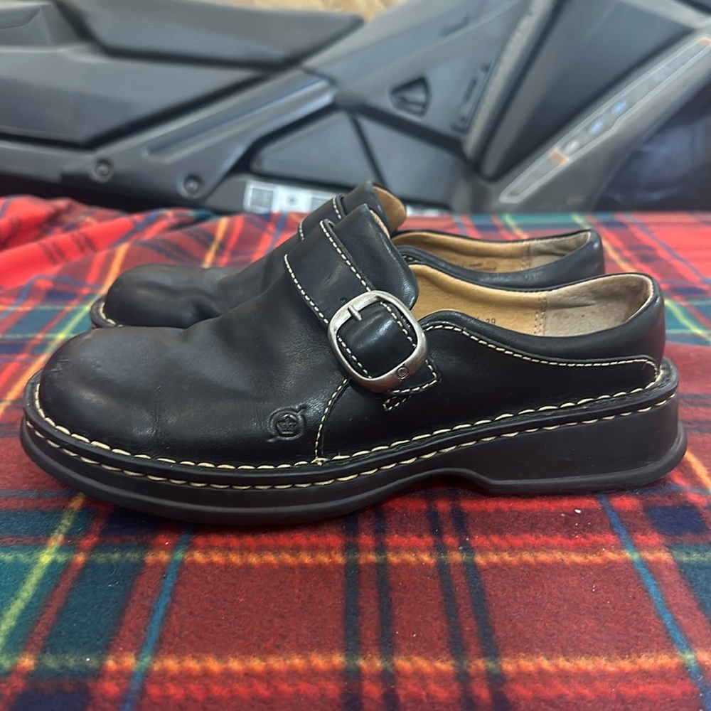 Børn Leather Clogs